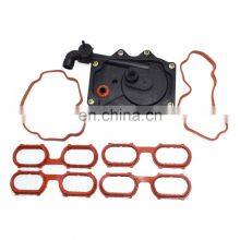 New Engine Intake Manifold Cover Crankcase Vent Valve Gasket for BMW Set of 7 thumbnail-1