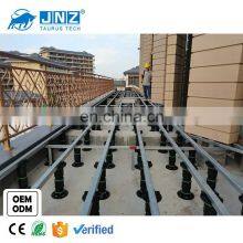 JNZ Factory Price Adjust Floor Support Plastic Roof Tile Support Outdoor Adjust Plastic Pedest