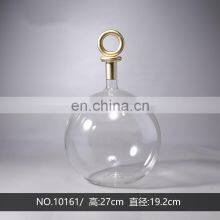 Living Room Vase Modern Home Decor Luxury Clear Flower Creative Bottle Glass Decorative Tableware Full Size thumbnail-4