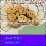 2holes High End Real Wooden Button thumbnail-1