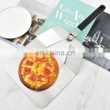 Factory Supply Custom Made Professional Small Steel Long Handle Cake Folding Pizza Shovel thumbnail-2