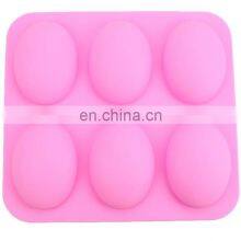 Hot Selling Food Grade Silicone Egg Shape Chocolate Cake Mold