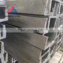 Hot Rolled or Cold Bend GB Q235B Q345B Hot Dip Galvanized Steel Channel Bar Dimensions thumbnail-4