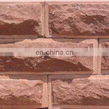 Direct Sale Building Natural Stone Wall Cladding Tiles Outdoor Red Sandstone thumbnail-5