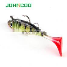 JOHNCOO 90mm 20g Pesca Soft Bait Fishing Lure Soft Lead Fish Lures thumbnail-5