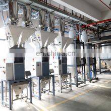 Liansu Plastic Granule PVC PE PET ABS Automatic Dosing Gravimetric Blender Mixing and 	 Dehumidifier Dryer System thumbnail-4