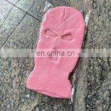 Wholesale Men Acrylic Knitted Ski Mask Balaclava thumbnail-2