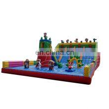 Kids Inflatable Amusement Park, Jumping Bouncer Slide With Obstacle Course and Inflatable Maze thumbnail-2