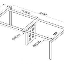 Office Screen Table Workstation thumbnail-3