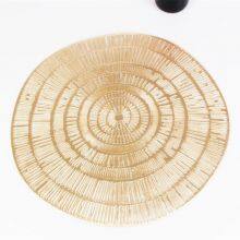 Nordic Style Round Creative Decorative Place Mat For Wedding Table