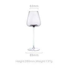 Free Samples Clear Luxury Goblet Crystal Wine Glasses Stemless Red Wine Glass Lead Free Long Stem Glassware thumbnail-3