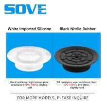 Low Profile Flat Vacuum Cups SMC Brand Perfect Alternative Product Pneumatic Suction Cup ZP2-B10/15/20/25/30MTS Series Silicone Suction Cup thumbnail-3