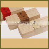 Hot Sale Wooden Tea Box With Paper Package Wooden Gift Tea Box