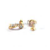 Simple Gold Earring Designs for Women thumbnail-4