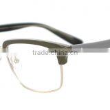 Acetate Square Spectacles Half Frame Vintage Glasses thumbnail-4