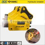 Hydraulic Breaker With 68mm Chisel for 5 Ton Excavator Backhoe Loader thumbnail-1