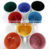 FDA 11oz sublimation color inside ceramic mug /Eco-Friendly,Stocked Feature and Mugs Drinkware Type                        
                                                Quality Choice