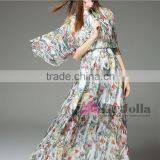 2016 Top Quality Wholesale Chiffon Maxi Dresses ,girl Party Evening Dress thumbnail-1