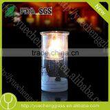 for Wedding Favor Gifts Double Heart Holder Glass Christmas Candle Holder thumbnail-2