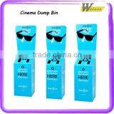 Supermarket Promotion Cosmetic Floor Display Cardboard Dump Bin thumbnail-4