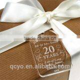 Factory Price Best Quality Fashionable Advertising Gift Name Hang /acrylic Hang Tags