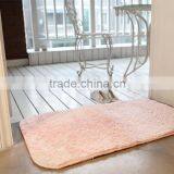 Pink Polyester shag rugs for bedroom door floor and living room door floor