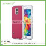 Premium Wholesale Leather Cover for Samsung S5 With Retail Packaging