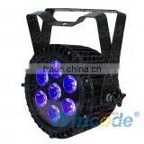 7*15W 5 in 1 waterproof led par light / led wall washer / led uplight / stage lighting