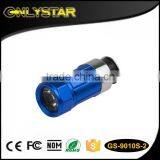 Onlystar GS-9010S-2 aluminum rechargeable 0.5W highlight head rotate car cigarette lighter flashlight