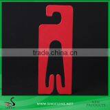 Sinicline Red Color Kraft Paper Shandel/Shoes Blank Hanger Accept Custom Logo Printing thumbnail-1
