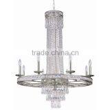 Designer Selected 10 Lights Black Cast Iron Crystal Chandelier for Living Room thumbnail-4