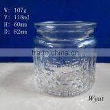 Wholesale Round Glass Candle Holders 120ml 4oz for Decoration SLJd146 thumbnail-1