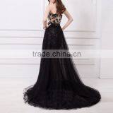 2016 Designer Evening Dress Patterns Best Long Black Evening Dress Quality Choice thumbnail-3