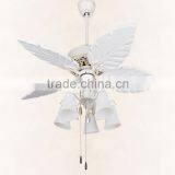 Crystal Fan Lights With LED Light thumbnail-3