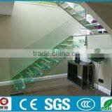Europe Glass Floating Stairs With Light/LED thumbnail-1