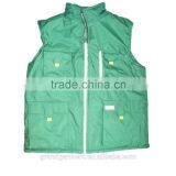 100% Polyester Lined Women Waterproof Sleeveless Work Vest thumbnail-1