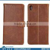For Sony Xperia Z3+ Leather Case, Crazy Horse Wallet Leather Flip Stand Case for Sony Xperia Z3+ Plus E6553 thumbnail-3