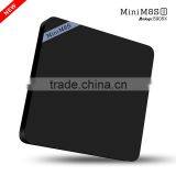 Mini M8SII M8s Amlogic S905X M8S II Andorid 6.0 TV BOX Quad-core100M LAN 2GB/8GB WiFi BT 4.0 H.265