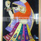 dancing girl best glass painting supplier