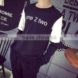 Sweatshirts/matching Cuff and Sleave With Body Sweat Shirts/two Tone Sweat Shirts thumbnail-4