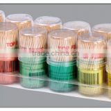 plastic tube packing bamboo toothpicks suppliers