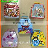 Metal Tin Lunch With Handle