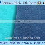 Nonwoven With Sponge for Shoe Materials