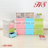 Bathroom Disposable Plastic Baby Large Chest of Drawers Organizer Storage Plastic Box thumbnail-1
