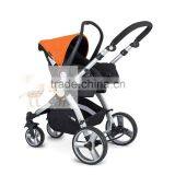 Best Selling Item Baby Stroller Europe Standard Pram Strollers 3 IN 1 Purple Aluminum Baby Stroller thumbnail-4