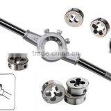 9PC Hand Cutting Tool Set Metric Round Dies Screw Threading Die Set thumbnail-2