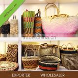 Hotest hand woven seagrass bag, handbag colection in this summer