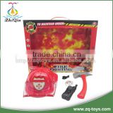 Plastic toys fire control fire fighter play set fire rescue play set