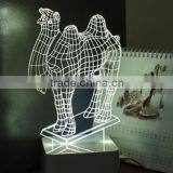 697-Camel 3d Shaping Lamp Art Decor Desk Light Led Night Light Led Energetic Saving Lamp thumbnail-2