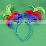 Love Headband Color is Blue Headband Winter Hairband Hair Band thumbnail-3